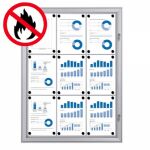 SC S Brandschutzklasse B1 Schaukasten