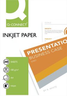 Inkjet-Papiere Premium - A4, 100 g/qm, weiß, 200 Blatt, 1 St.