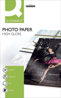 Inkjet-Photopapiere - A4, hochglänzend, 260 g/qm, 20 Blatt, 1 St.