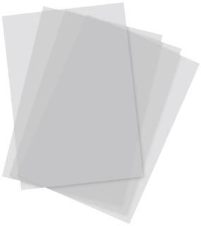 Transparentbogen - transparentes Zeichenpaier, 100 Blätter, A3, 110/115 g/qm, 1 St.
