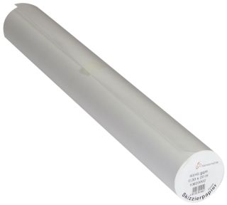 Transparente Skizzierpapierrolle 0,33 x 20m 40/45 g/qm, 1 St.