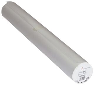 Transparente Skizzierpapierrolle 0,64 x 20m 40/45 g/qm, 1 St.