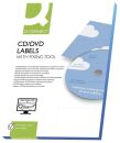 CD-Etiketten - Classic Size, weiß, 50...