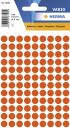 1842 Vielzwecketiketten - rot, Ø 8 mm, matt, 540...