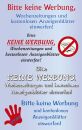 59508 Home Hinweis-Etikett "Keine Werbung",...