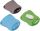 Mousepad mit Handgelenkauflage - blau-transparent, 1 St.