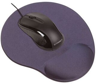 Gel-Mousepad - schwarz, 1 St.