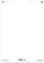 Flipchart-Block - 68 x 99 cm, blanko, 80 g/qm, 20 Blatt,...