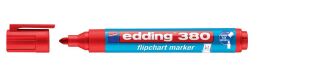 380 Flipchartmarker - nachfüllbar, ca. 1,5 - 3 mm, rot, 1 St.