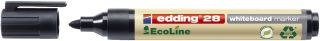 28 Boardmarker EcoLine - nachfüllbar, 1,5 - 3 mm, schwarz, 1 St.