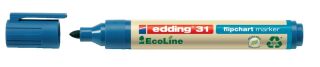 31 Flipchartmarker EcoLine - nachfüllbar, 1,5 - 3 mm, blau, 1 St.