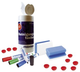 Starter-Set für Magnettafel, Schreib- und Rastertafeln, 1 St.