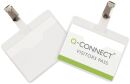Namensschilder - mit Clip, oben offen, 90 x 60 mm, 1 St.