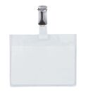 Namensschilder - mit Clip, geschlossen, 90 x 60 mm, 1 St.