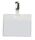 Namensschilder - mit Clip, geschlossen, 90 x 60 mm, 1 St.