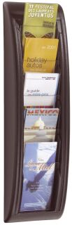Wand-Prospekthalter Quick Blick - 1/3 A4, schwarz, 1 St.