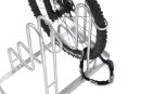 Bike Rack 4055 BR für Balloon® Bikes und Mountainbikes, Feuerverzinkter Stahl, 5 Einstellplätze