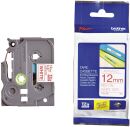 TZe-232 Schriftbandkassette - laminiert, 12 mm x 8 m, rot...