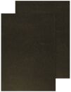 Kartondeckel, 250g/qm, schwarz, 100 Stück, 1 St.