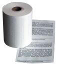 Thermorollen für Registrierkassen - 1-fach, 62 x 64...