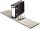 Ordner Sonderformate - ohne Griffloch, A5 quer, schwarz, 1 St.