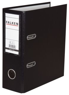Ordner - A5 hoch, 80mm, PP-Folie, schwarz, 1 St.
