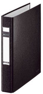 4213 Standard Ringbuch - A5, 25mm, 2 Ringe, PP, schwarz, 1 St.