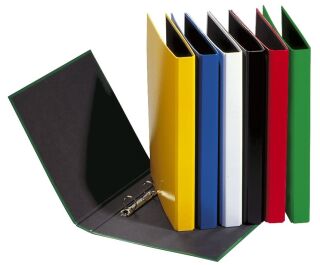 Ringbuch Basic Colours - A4, 2-Ring, Ring-Ø 20mm, blau, 1 St.