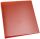 Ringbuch transparent - A4, 2-Ring, Ring-Ø 25 mm, rot-transparent, 1 St.