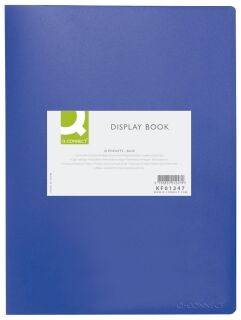 Sichtbuch - 10 Hüllen, Einband PP, 450 mym, blau, 1 St.