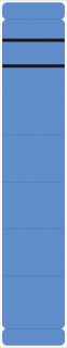 Ordnerrückenschilder - schmal/lang, sk, 10 Stück, blau, 1 St.