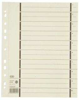 Trennblätter mit Perforation - A4 Überbreite, chamois, 100 Stück, 1 St.