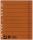 Trennblätter durchgefärbt - A4 Überbreite, orange, 100 Stück, 1 St.