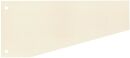 Trennstreifen Trapez - 190 g/qm Karton, chamois, 100...