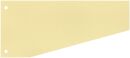 Trennstreifen Trapez - 190 g/qm Karton, gelb, 100...