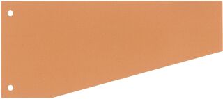 Trennstreifen Trapez - 190 g/qm Karton, orange, 100 Stück, 1 St.