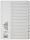 Zahlenregister - 1 - 12, Karton, A4, 12 Blatt, weiß, 1 St.