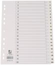 Zahlenregister - 1 - 20, PP, A4, 20 Blatt, weiß , 1...