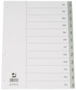 Monatsregister - Jan. - Dez., PP, A4, 12 Blatt, grau, 1 St.