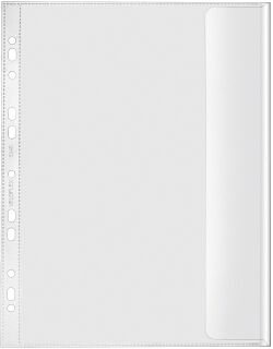Dokumentenhülle EURO - A4, PP, genarbt, transparent, 1 St.