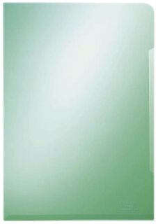 4153 Sichthülle Super Premium, A4, PVC, dokumentenecht, grün, 10 St.