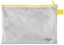 Reißverschlusstaschen - transparent/gelb, A5, 250 x...
