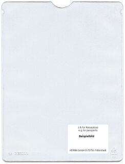 5024 Ausweishüllen - 155x220 mm für Format DIN A5, geprägt, dokumentenecht, 1 St.
