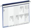 Personalhefter - DIN A4, Hartfolie, 5fach-Register, blau, 1 St.