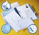 Personalhefter - DIN A4, Hartfolie, 5fach-Register, blau, 1 St.