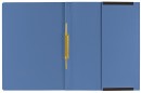Kanzleihefter A gefalzt - Linksheftung (Behördenheftung), 1 Tasche, 1 Abheftvorrichtung, blau, 25 St.