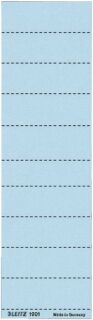 1901 Blanko-Schildchen - Karton, 100 Stück, blau, 1 St.
