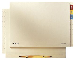 2442 Einstellhefter Orgacolor® - Kraftkarton, chamois, 50 St.