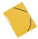 Eckspanner - Karton A4 mit Gummizug gelb, 1 St.