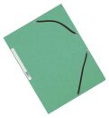 Eckspanner - Karton A4 mit Gummizug grün, 1 St.